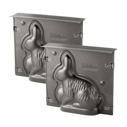 Zenker 3D paashaas cakevorm set 2-delig 600 ml