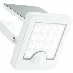 Brilliant Luton solar wandlamp met sensor wit IP65