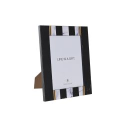 Fotolijsten DKD Home Decor Metaal Tweekleurig Hout MDF (20