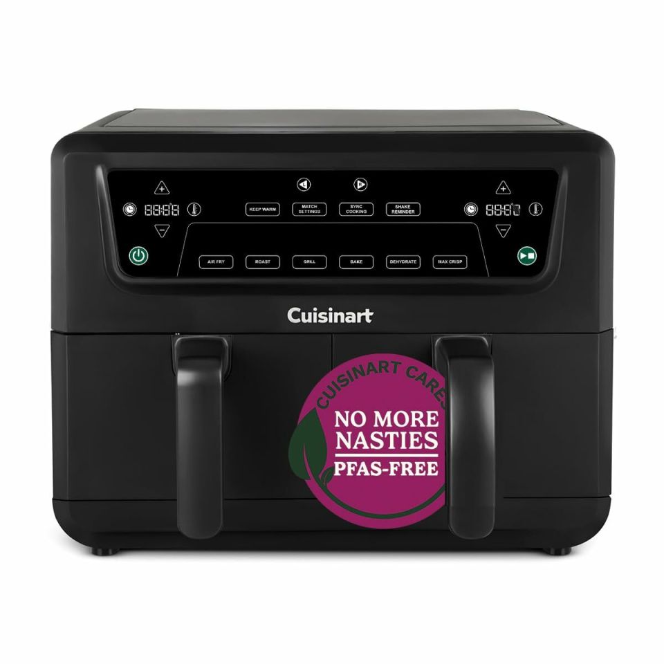Cuisinart AirTwin XXL Dual-Zone Airfryer AFD10OBLE 10,4L 2400W