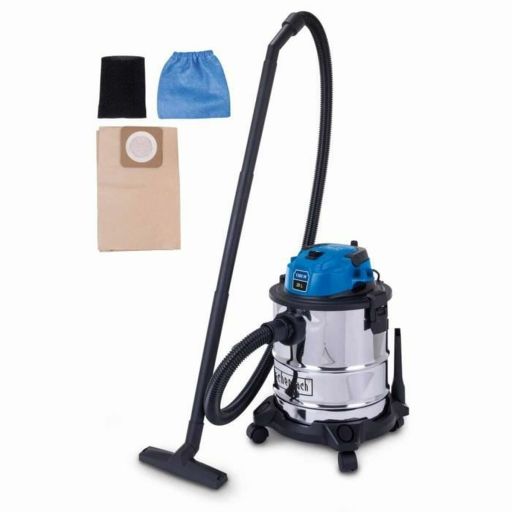 Stofzuiger Scheppach 1200 W 20 L SV 3000 3000 W Black | Huisbest.nl