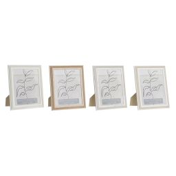 Fotolijsten DKD Home Decor Kristal Beige Groen PS Scandinavisch (25 x 2 x 30 cm) (4 Stuks) | Huisbest.nl