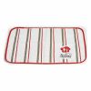 Kinvara Bon Appetit placemat white/red 33×48 cm set 12 pieces