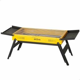 Barbecue Draagbare Aktive Staal 89 x 33 x 33 cm Geel | Huisbest.nl